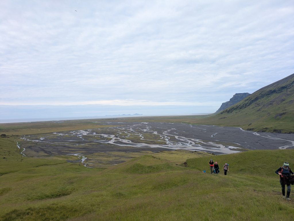 Going off track with a group in Iceland
