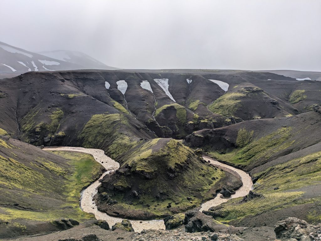Unspoiled landscape in Iceland