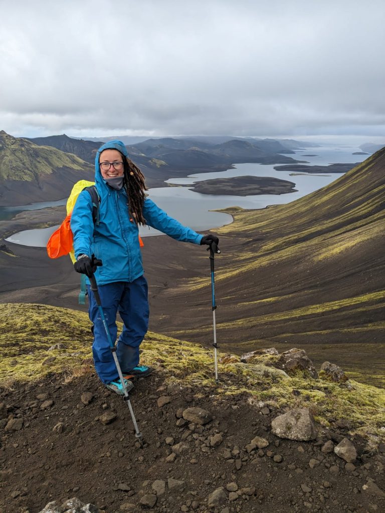 Eva, our local guide in Iceland and huge nature enthusiast